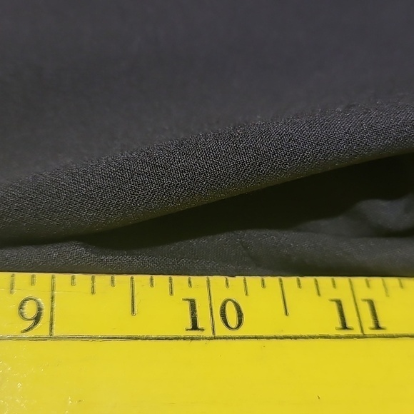 LAFAYETTE 148 New York Straight Leg Black Trouser Pants - Picture 6 of 11